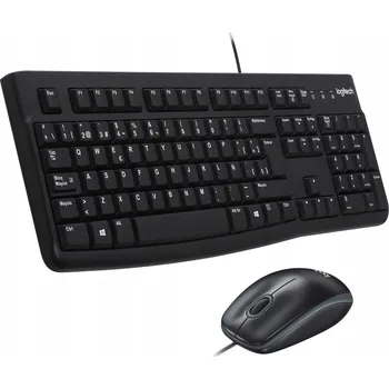 Klávesnice a Myš Logitech 920-002550 Černá
