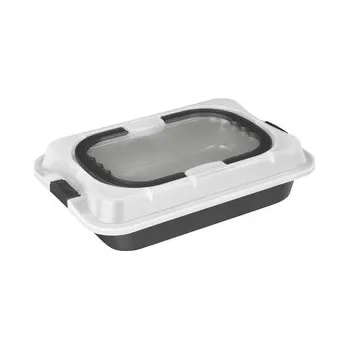 Nádobí BERLINGERHAUS Plech na pečení s víkem přenosný Antracit Collection BH-8694