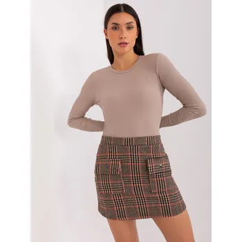 Dámská sukně LK SD sukně 509478.50P černá a červená S