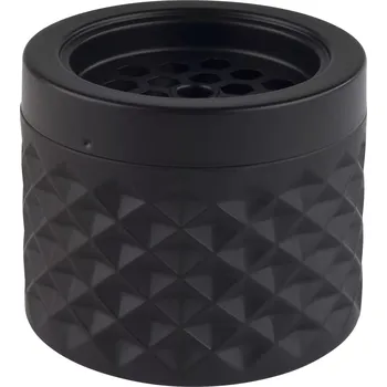 Popelník APS Popelník do větru, výška: 80 mm, průměr: 95 mm, černý