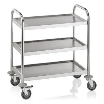 Servírovací stolek Servírovací vozík 3 police 70,5 x 41 x 84 cm