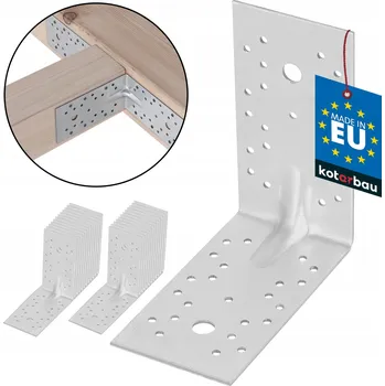 Úhloměr Stavební úhelník 150x150x80 s prolisem 25 KS