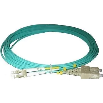 Síťový kabel XtendLan FO patch LC-SC 7m 50/125 duplex OM3, LS0H