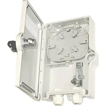 Rozvaděč XtendLan plastový rozvaděč, 2 kabelové porty, 2x SC simplex, voděodolný Ip65