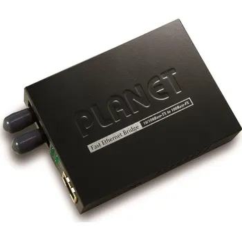 Satelitní technika Planet FT-801 opto konvertor 10/100Base-TX - 100Base-FX, ST, multimode