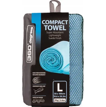 Ručník Rychleschnoucí ručník 360 Degrees Compact Microfibre Towel 50 cm x 100 cm