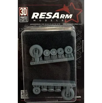 Plastikový model 1/72 F-14A/B wheels set