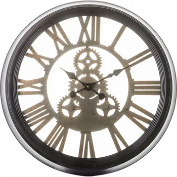 Hodiny Nástěnné hodiny Artpol hnědé 62 cm