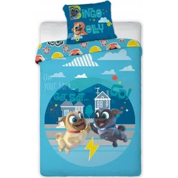 Povlečení Sada povlečení Faro 140 x 200 cm modrá