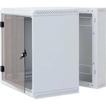 Rozvaděč Triton 19" rozvaděč dvoudílný 6U/295mm, celoskleněné dveře