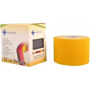 Tejpovací páska FOX MUSCLE TAPE Kinezio páska 5cm x 5m - žlutá