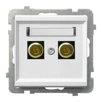 Elektrická zásuvka Ospel Elektrická Zásuvka zásuvka bílá