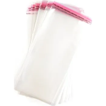 Sáček PP se samolepicí klopou 120x230+30 mm