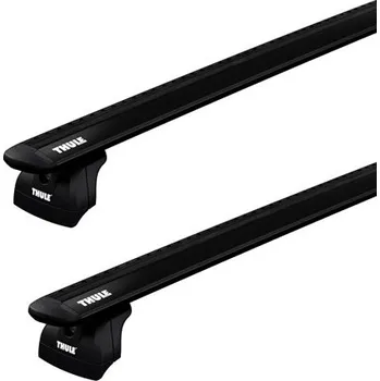 Příčník na automobil Střešní nosič Thule s hliníkovou EVO tyčí černý Mitsubishi Outlander (MK III) 5-dr SUV s pevnými body 13-21