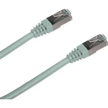 Síťový kabel DATACOM Patch kabel FTP CAT5E 10m šedý