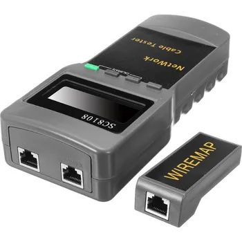 Tavná pistole DATACOM Network Cable Tester SC8108 - Display