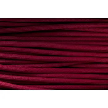 elektrický kabel Textilní kabel Bordó B28 opředený 2x0,75 a 3x0,75mm2, Počet vodičů v kabelu 3 vodiče v kabelu (3x0,75mm2)