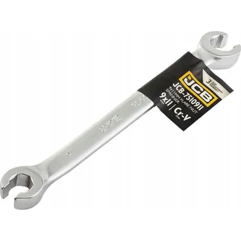 Klíč Očkový klíč s přerušením JCB 9x11 mm Cr-V – pro trubky a brzdové hadice