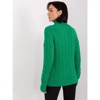 Dámský svetr Přepínač AT SW 2348.95 zelená jedna velikost