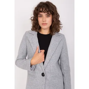 Dámský kabát Kabát TW EN BI 23314.00P šedá XL