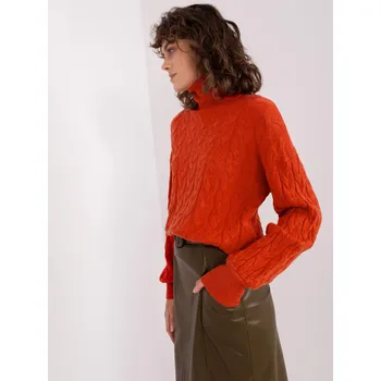 Dámský svetr Přepínač AT SW 2348.88 tmavě oranžová jedna velikost