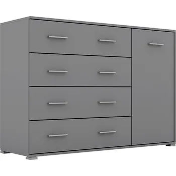 Komoda Komoda 1D4S EMONAK šedá