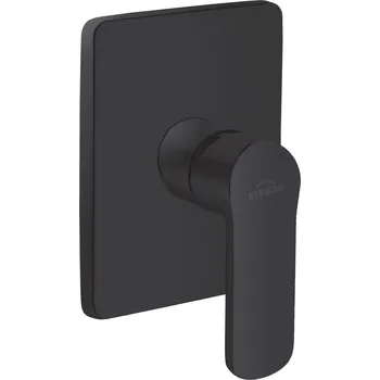 Vodovodní baterie Podomítková sprchová baterie Invena Siros, černá