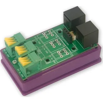 Síťový kabel TINYCONTROL rozšiřující modul s 1wire, I2C a OLED displej pro LAN ovladač v3