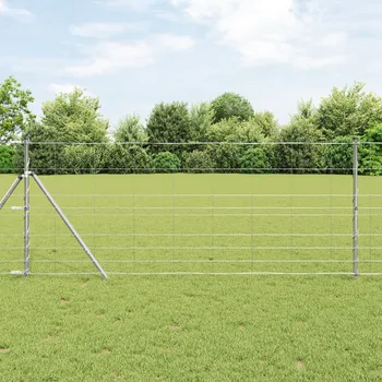 Plot vidaXL Oplocení pole 1x10 m Pozinkovaná ocel