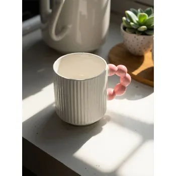 Sinsay - Keramický hrnek - pastelová růžová - 191FU-03X - 191FU-03X-ONE