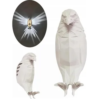 Nástěnné svítidlo 3D KREATIVNÍ NÁSTĚNNÉ SVÍTIDLO OREL LED NOČNÍ LAMPA DO LOŽNICE LOFT 7000K 1.8W