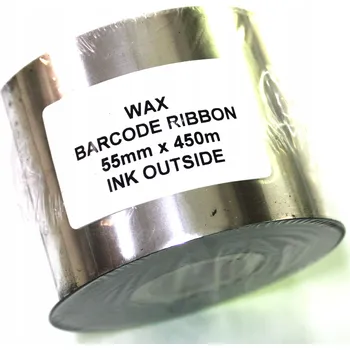 Pásek do tiskárny Termotransferová vosková páska (wax) 55mm x 450m