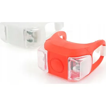 Cyklosvítilna OSVĚTLENÍ NA KOLO LED SVĚTLA PŘEDNÍ ZADNÍ 2 KS