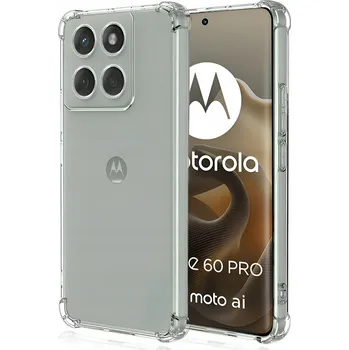Pouzdro na mobilní telefon Zadní Kryt Erbord pro Motorola Edge 60 Pro bezbarvý