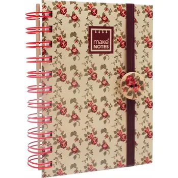 Zápisník Zápisník A6 s hladkými stránkami Make Notes, 160 listů