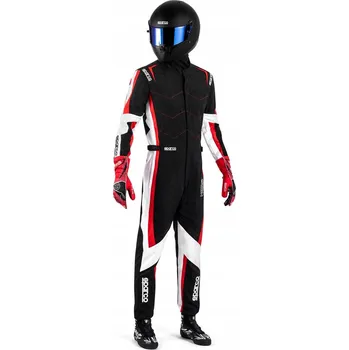 Moto bunda Kombinéza Sparco Kerb 8877-2022 černo-červená M