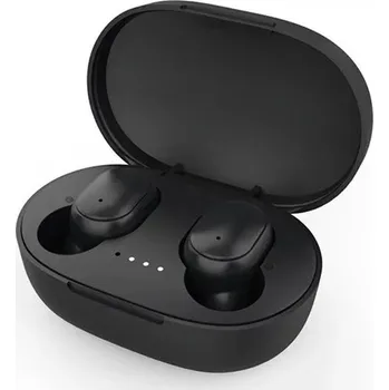 Sluchátka Bezdrátová IN-EAR SLUCHÁTKA do Pouzdro A6S TWS s nabíjecím pouzdrem, černá