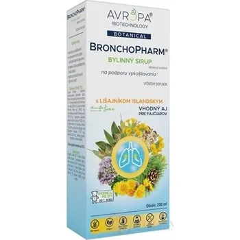 Sirup AVROPA BronchoPharm bylinný sirup 200 ml