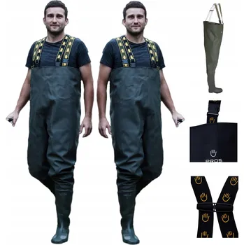 Pracovní oblečení Brodící kalhoty Pros Standard SB01 Olive, vel. 46, zelené