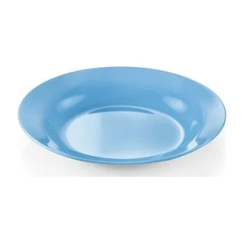 Talíř Talíř hluboký 20 cm modrý melamin (12 ks)