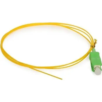 Počítač XtendLan FO pigtail SC/APC, 9/125, 0,9mm, 1m, LS0H, G.652d