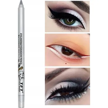 Oční stíny Oční stíny v tužce Eyeliner konturovací tužka TFT Stín Stříbrný #4