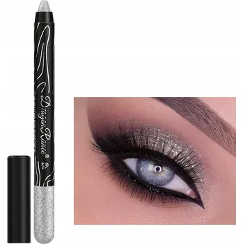 Oční stíny Oční stíny v tužce perleťové třpytivé Stíny tužka Stříbrná #5