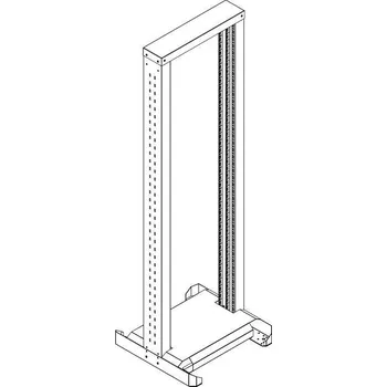 Rozvaděč Triton 19" stojan 27U jednodílný, černý
