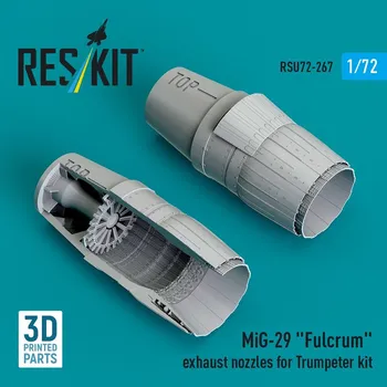 Plastikový model 1/72 MiG-29 'Fulcrum' exh.nozzles (TRUMP)