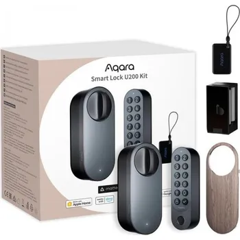 chytrý zámek AQARA Smart Lock U200 Kit (EL-D02DS), černý