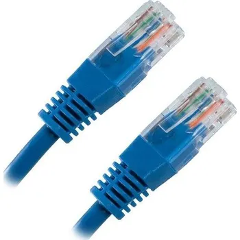 Počítač XtendLan Patch kabel Cat 6 UTP 2m - modrý