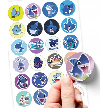 samolepka 24 SAMOLEPKY REKSIN SHARKDOG - VYSOKÁ KVALITA