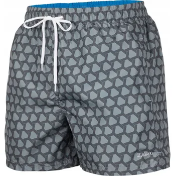 Pánské kraťasy Pánské plážové šortky Zagano šedé L