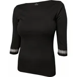 Dámské tričko, 3/4 rukáv KABENA 801 černá S
